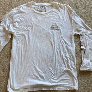 Butt snorkeler long sleeve shirt with butts large